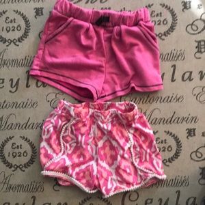 Super cute bundle toddler shorts for girls